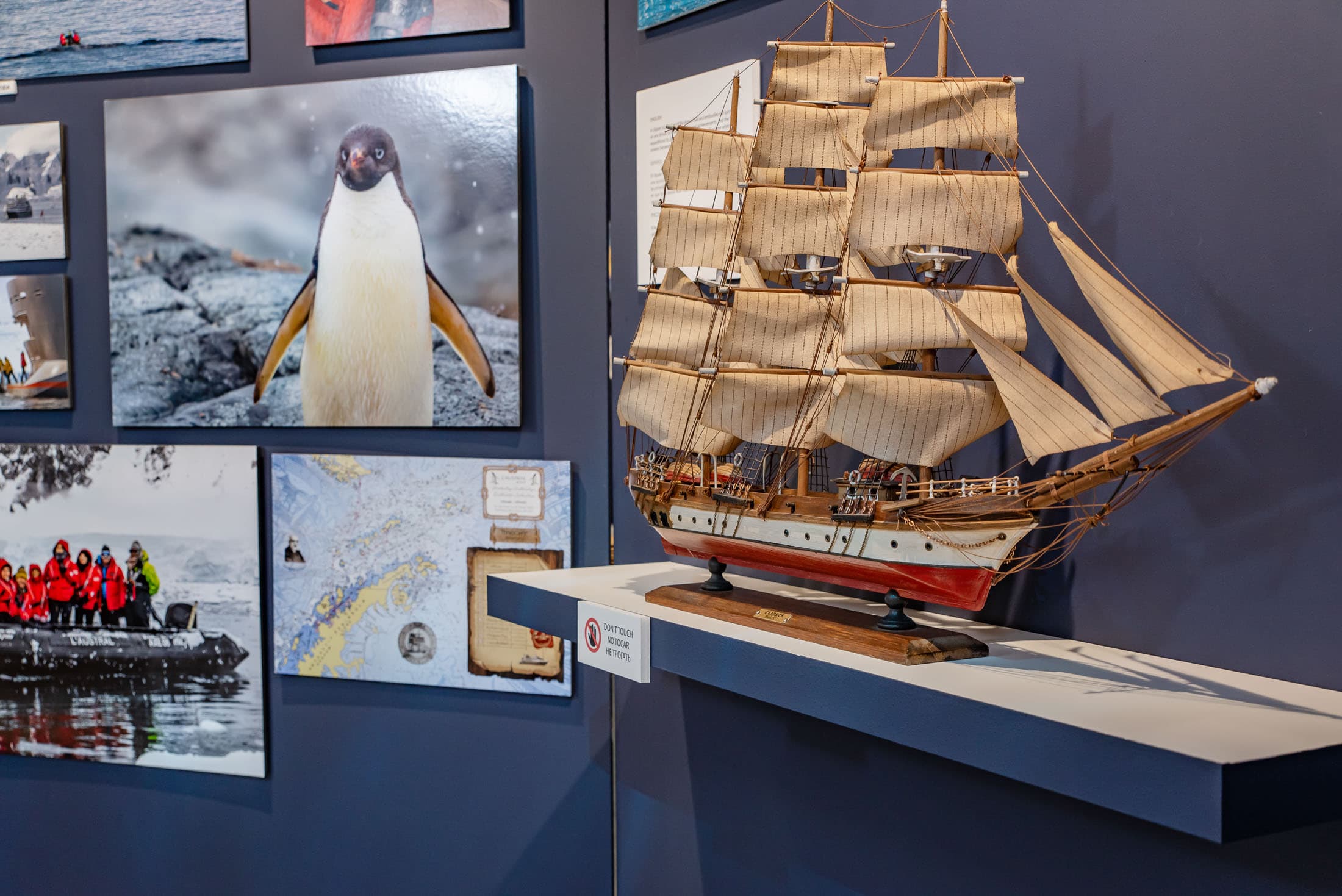 Foto-museo interactivo de la Antártida con realidad virtual 2